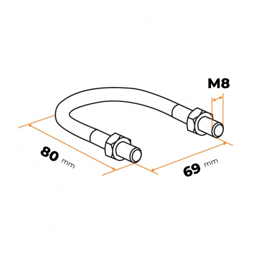 Objímka ETR 50 - 60 mm (2") pre chladiace kvapaliny