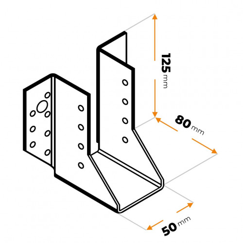 Strmeň BV/T 11-22 / 125 x 50 mm