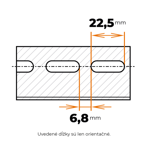 Tenkostenný profil L 35 x 35 / 2 mm - dierované
