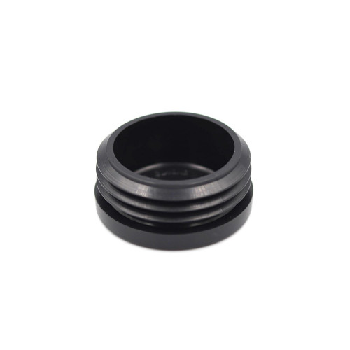 Záslepka kruhová 38 mm / 1 - 3,5 mm (čierna)