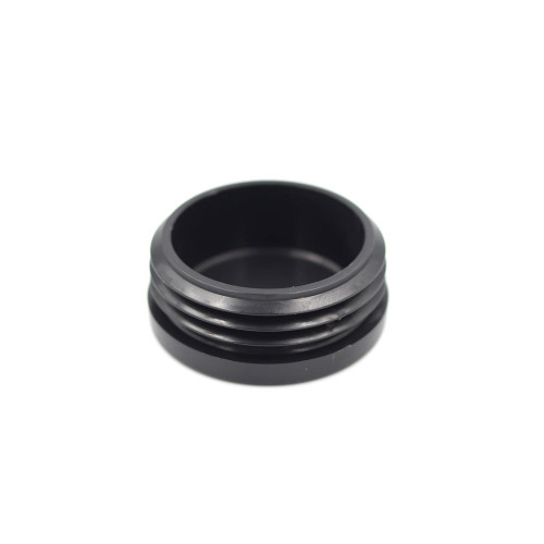 Záslepka kruhová 42 mm / 1 - 2 mm (čierna)