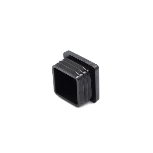 Záslepka štvorcová 30 x 30 mm / 1 - 2 mm (čierna)