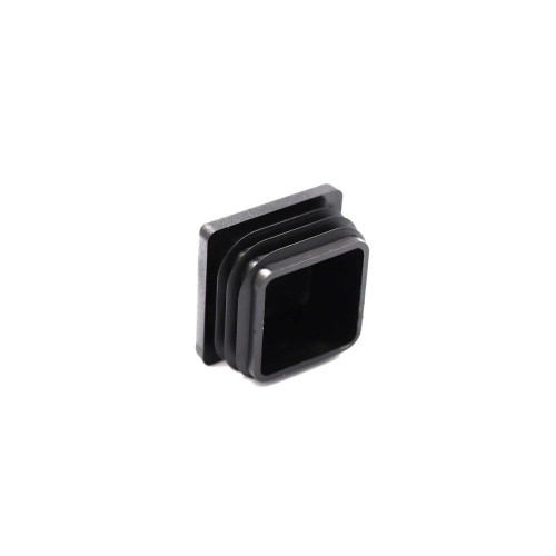 Záslepka štvorcová 35 x 35 mm / 1 - 2 mm (čierna)