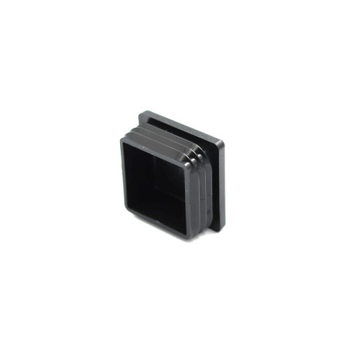 Záslepka štvorcová 40 x 40 mm / 1 - 2 mm (čierna)