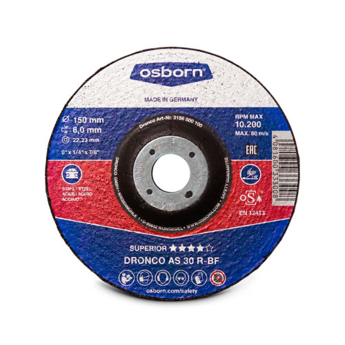 Kotúč brúsny 150 x 6 / 22,23 mm (oceľ)