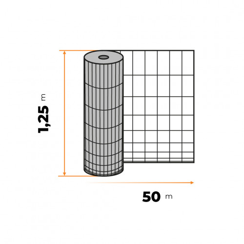 Pletivo uzlové 125 cm