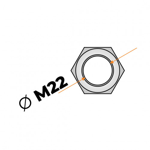 Matica M22 ZN DIN 934