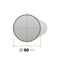 Tyč kruhová h9 presná 50 mm