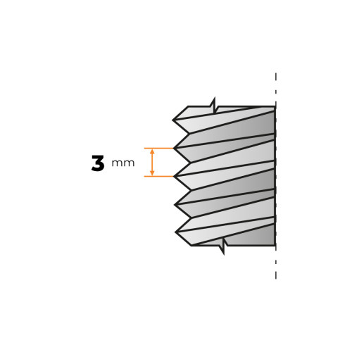 Závitová tyč M24 / 1000 mm, 4.8, ZN, DIN 975