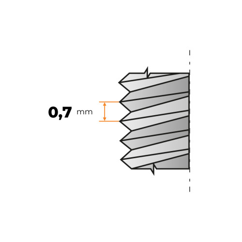 Skrutka M4 x 50 mm ZH ZN DIN 965