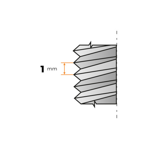 Skrutka M6 x 80 mm ZN DIN 933