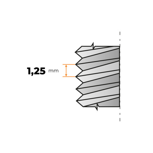 Skrutka M8 x 120 mm ZN DIN 931