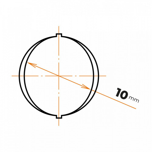 Oceľ betonárska 10 mm