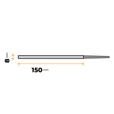 Tyč plochá 150 x 8 mm