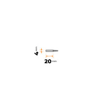 Tyč plochá 20 x 4 mm