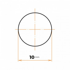 Tyč kruhová 10 mm