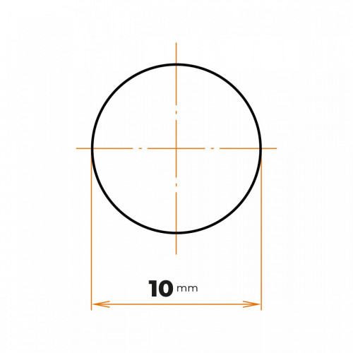 Tyč kruhová 10 mm