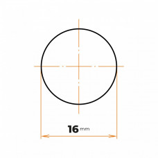 Tyč kruhová 16 mm