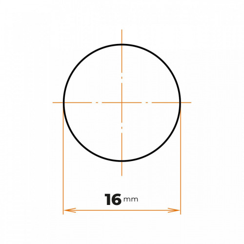 Tyč kruhová 16 mm