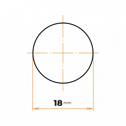 Tyč kruhová 18 mm