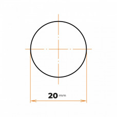 Tyč kruhová 20 mm