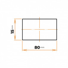 Tyč plochá 80 x 15 mm