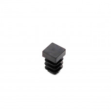 Záslepka štvorcová 10 x 10 mm / 0,8 - 1,5 mm (čierna)