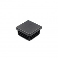 Záslepka štvorcová 40 x 40 mm / 1 - 2 mm (čierna)